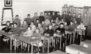 Koulukuva 1950-luvulta